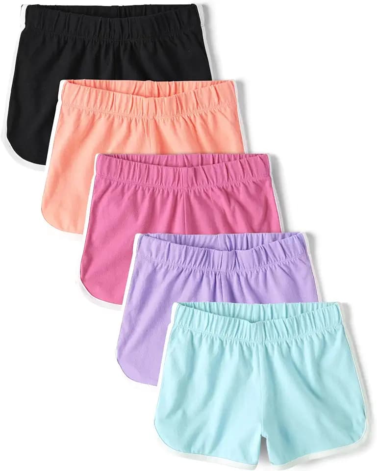 The Children's Place Girls' Knit Dolphin Shorts