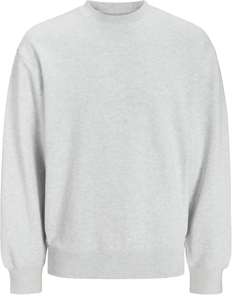 JACK & JONES Men's Jorportland Box Sweat Crew Neck Sweatshirt (Pack of 1)