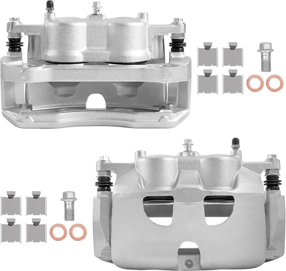 Front Disc Brake Caliper w/Bracket Compatible for 2012-2016 Ford F150