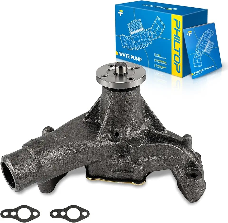 PHILTOP AW5049 Water Pump Automotive for Chevy K1500 1988-1990 4.3/5.7L