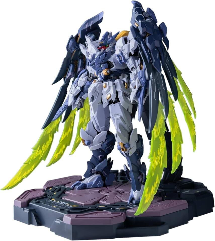 Pipigirl 1/100 Plastic Mecha Action Figures Kits, 23.6cm High, Easy to Assembly Mecha Model