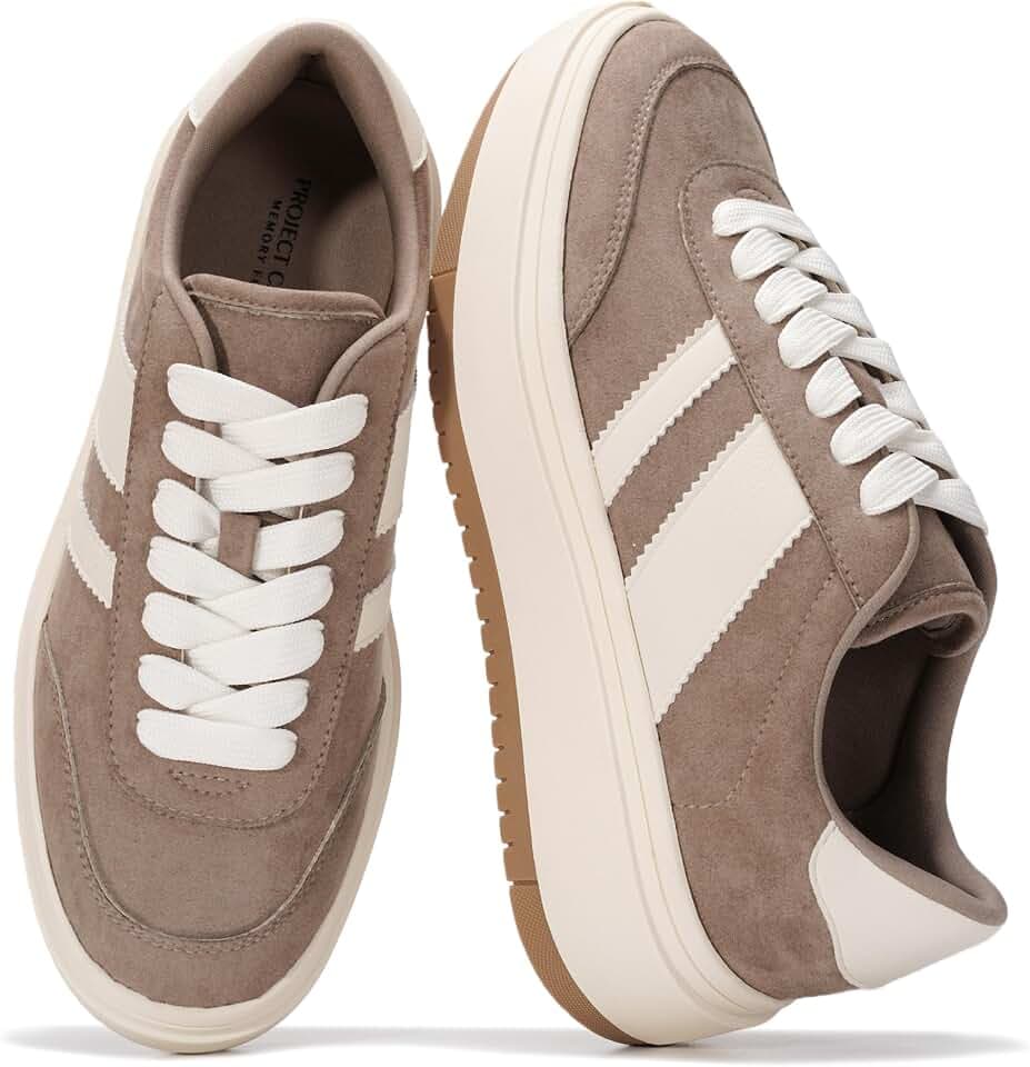 Fashion Platform Sneakers for Women Footwear - Lace-up Womens Shoes