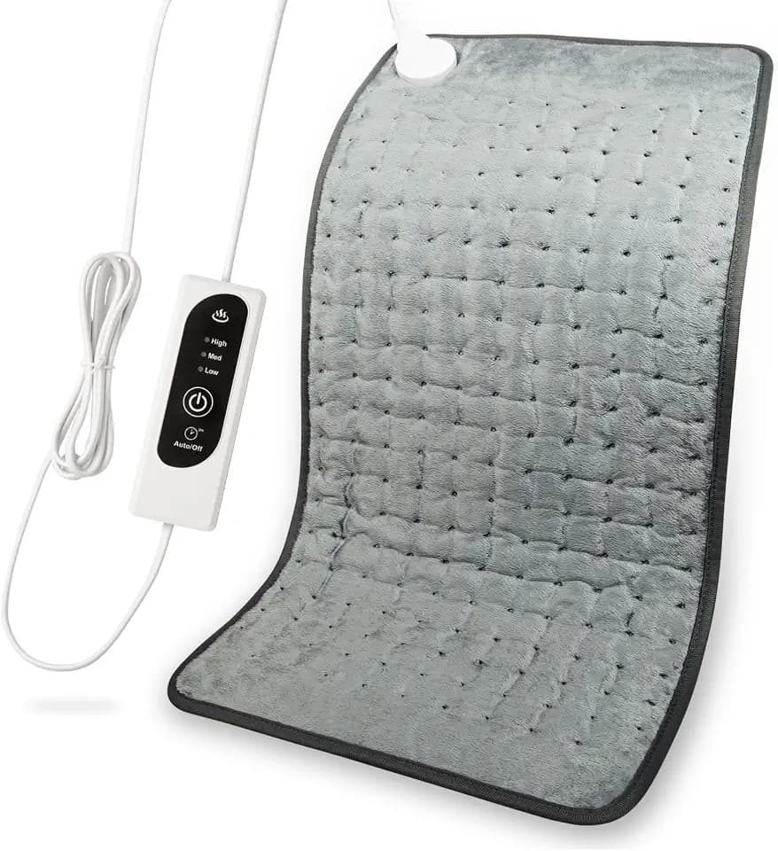 DIZA100 Heizkissen mit Abschaltautomatik Abschaltung, 3-stufige Heizkontrolle, schnelle Heiztechnik Elektrisch Wärmekissen, sicheres Wärmepads Elektrische 30 x 60 cm