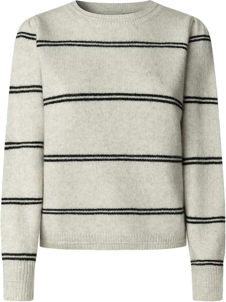 Pepe Jeans Damen Carmela Stripe Strickwaren