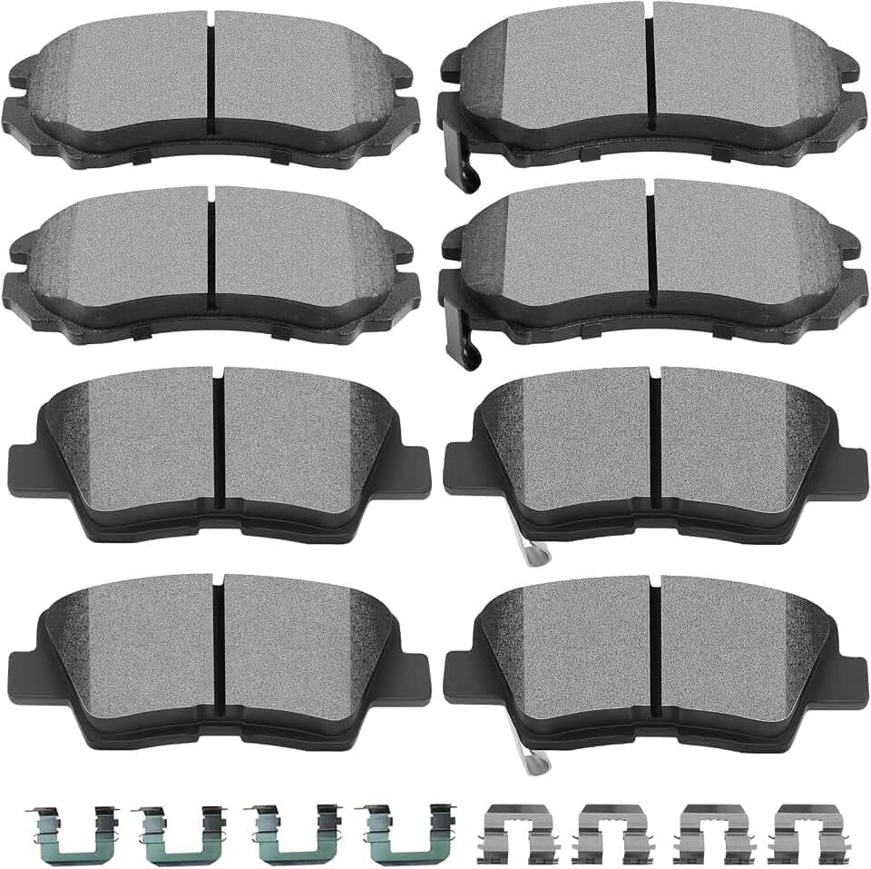 SCITOO D924 D1313 Ceramic Brake Pads Sets Front Rear For Sonata 2009-2010