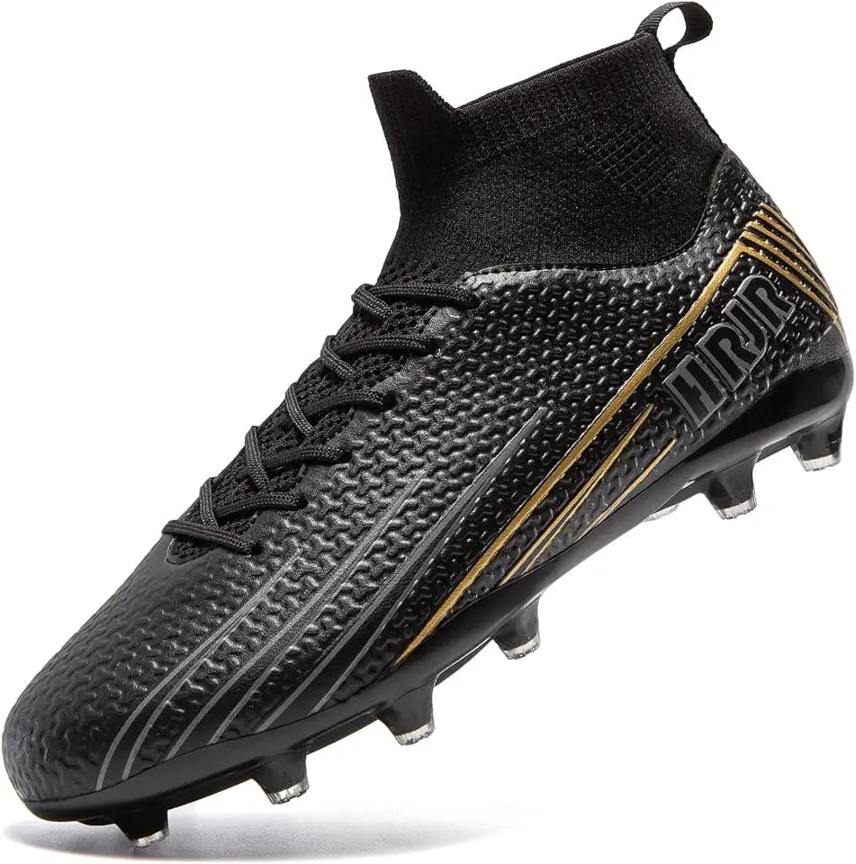 Mens Soccer Cleats Football Cleats for High-Top Spikes