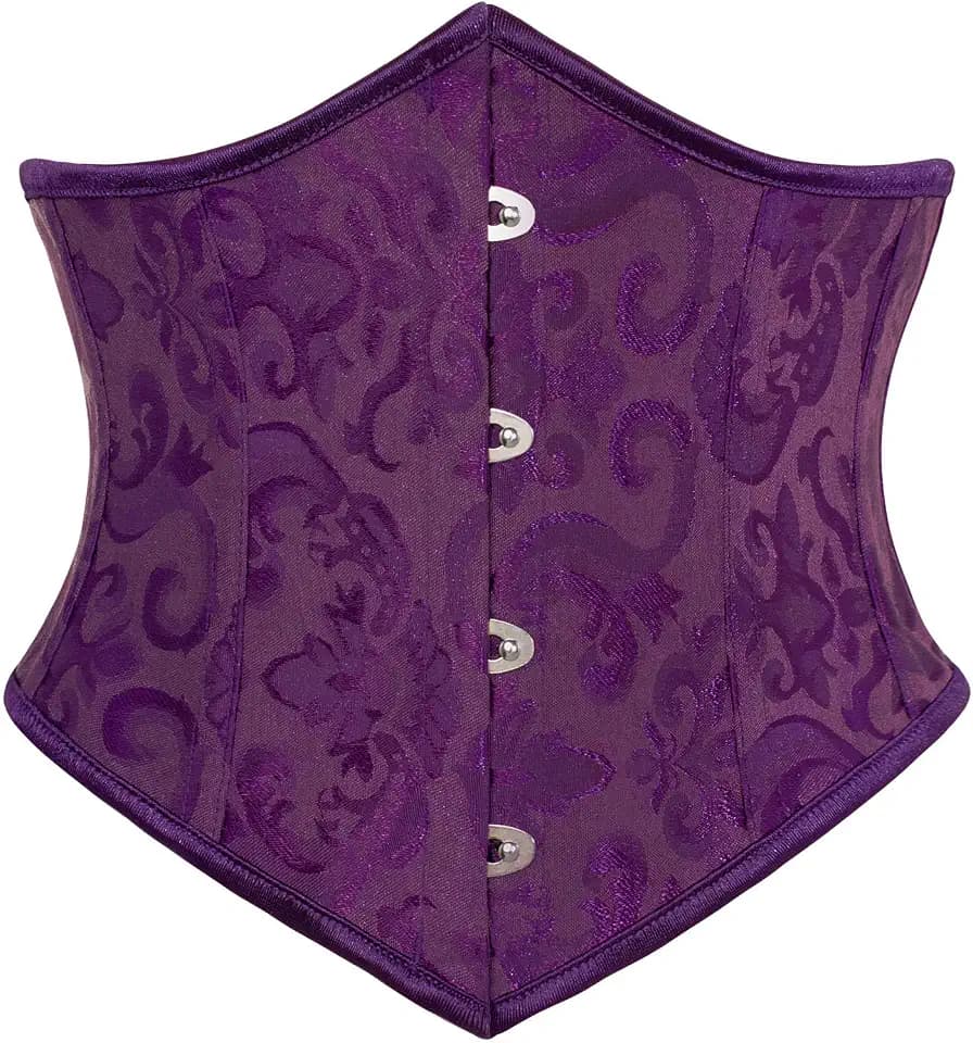 Scarlet Darkness Corset Belt for Women Fishbone Wide Corset Pirate Belt