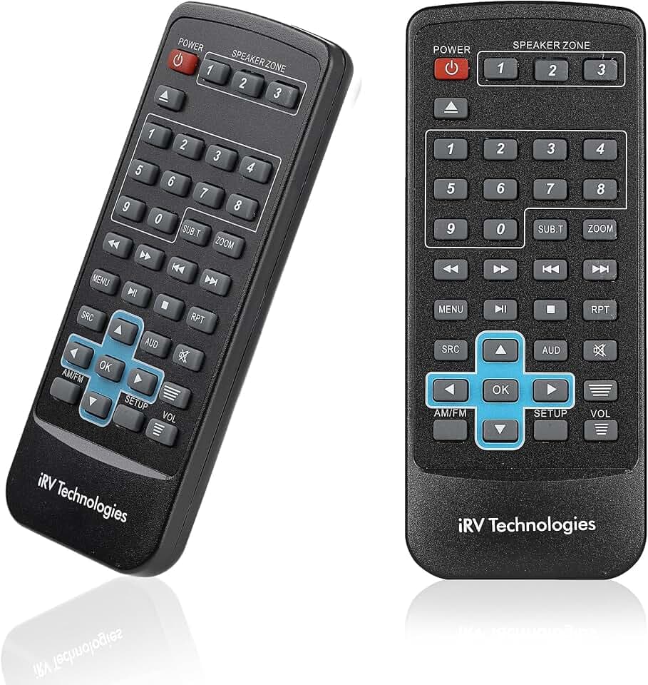 IRV-R3 IR Remote for iRV32V2, iRV66, iRV33/iRV34, GT1.0 RV Stereo Receiver