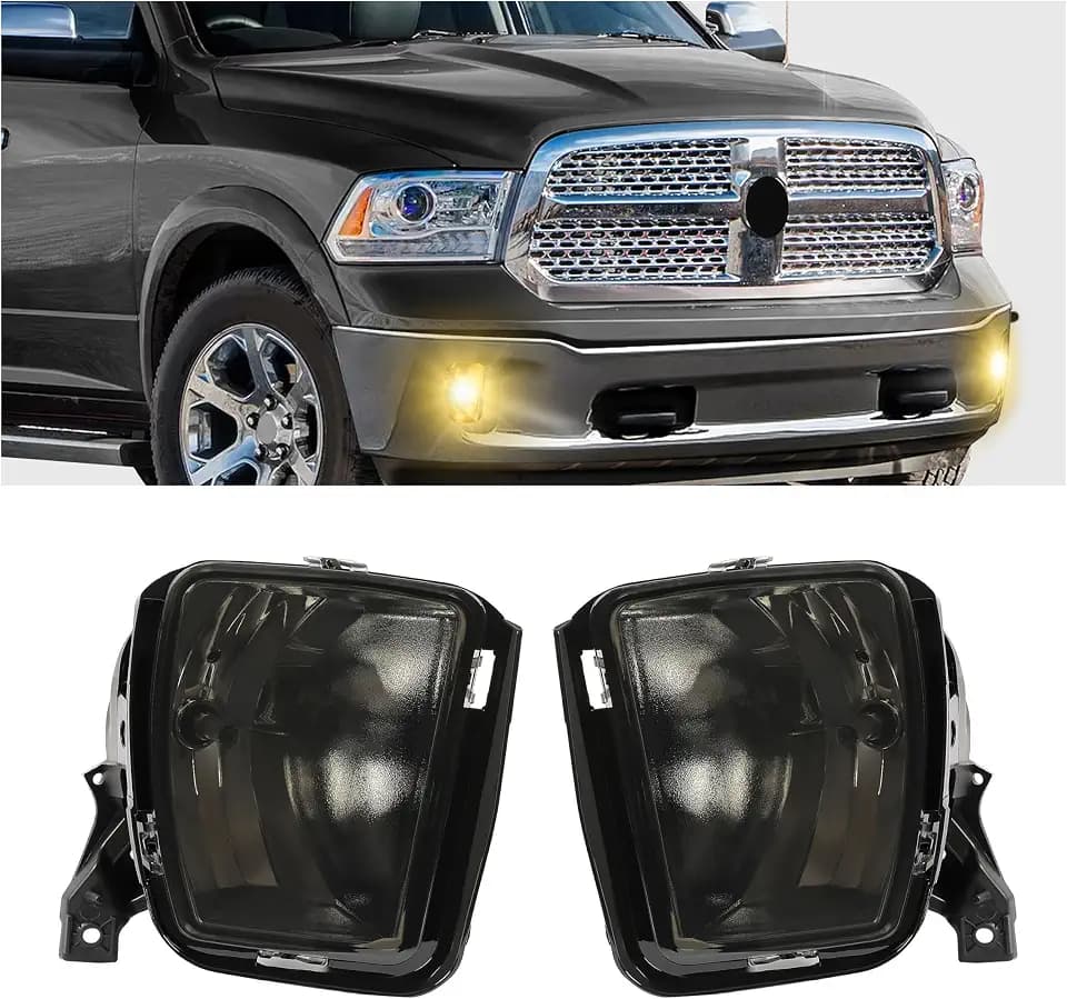 HECASA 2Pcs Fog Lights Compatible with 1500 Classic