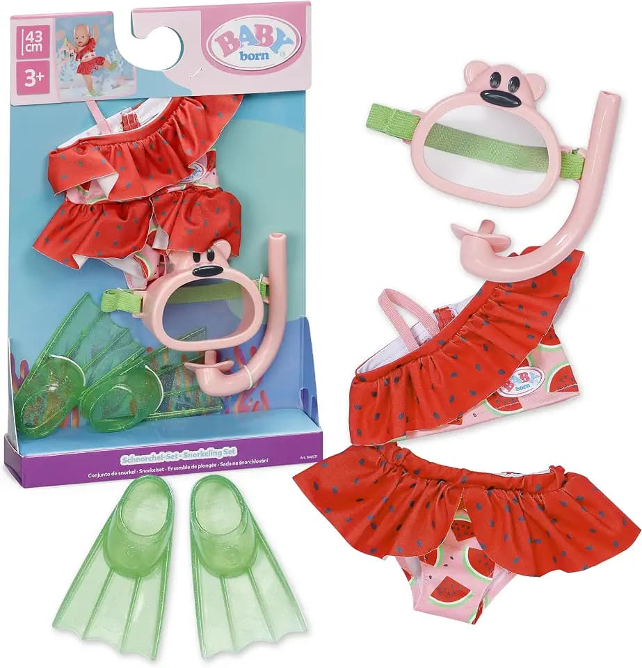 BABY born Schnorchel-Set für 43 cm Puppen