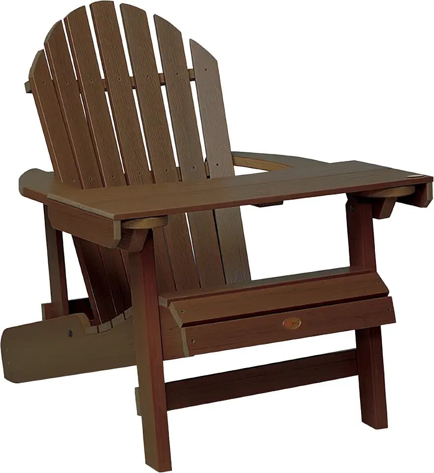 Highwood AD-LAPT1-ACE Adirondack Laptop / Lesetisch, Verwitterte Eichel (Ohne Stuhl)