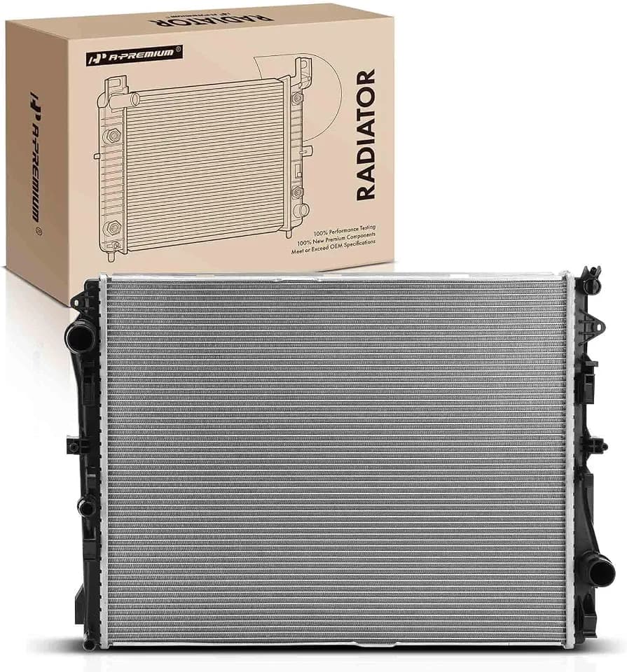 A-Premium Engine Coolant Radiator Assembly Compatible with Mercedes-Benz