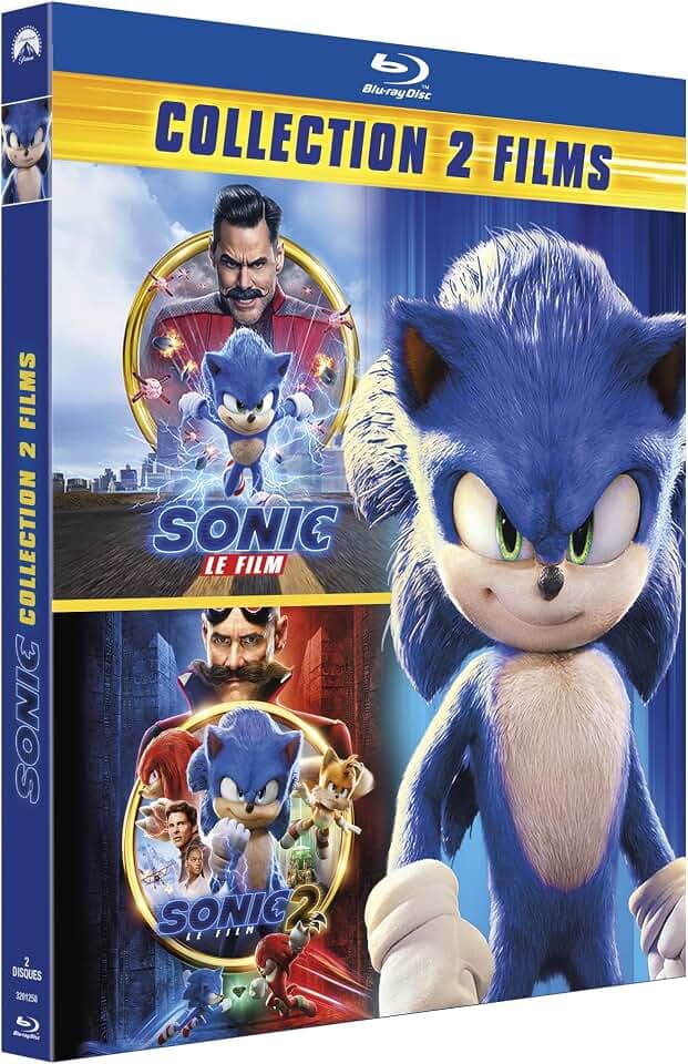 Sonic, le film 1 + 2 [Blu-ray] [FR Import]
