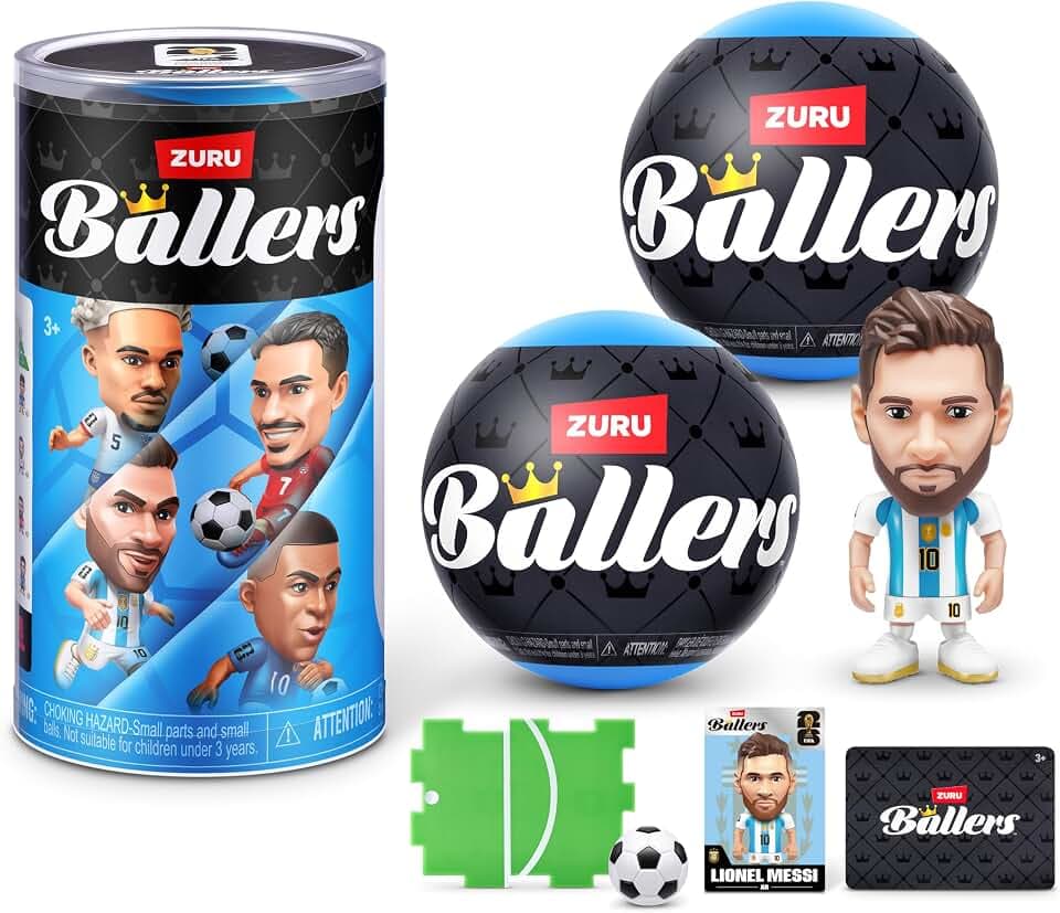 BALLERS FIFA World Cup 2026™ / WM 2026 / Weltmeisterschaft Serie 1 2er-Pack von ZURU - Lizenzierte FIFA Sammelfiguren Fußball, Überraschungskapsel, Spielzeug Kinder ab 3 Jahren