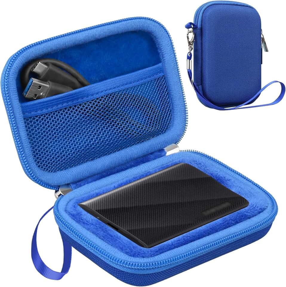 Lacdo Hard Carrying Case for Samsung T9 Portable SSD 1TB 2TB 4TB