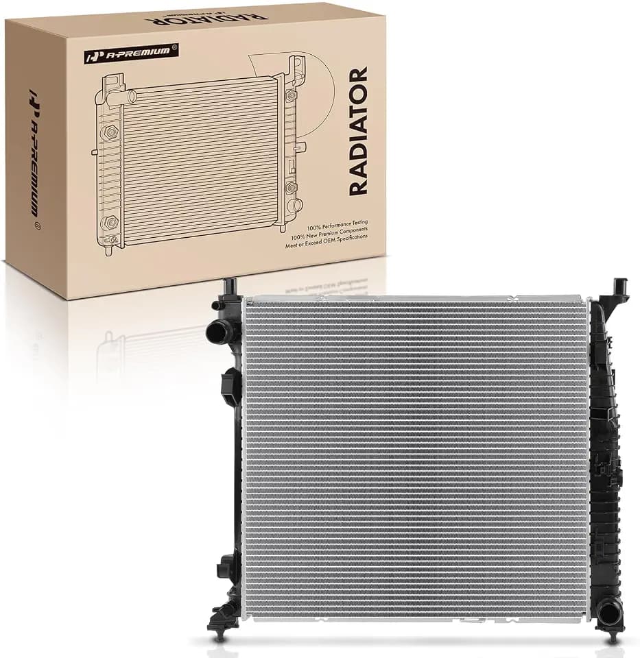 A-Premium Engine Coolant Radiator Assembly Compatible with Mercedes-Benz