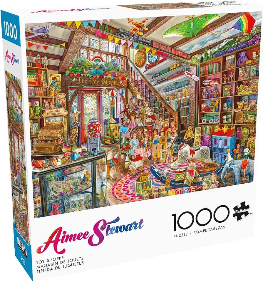 Buffalo Games - Aimee Stewart Toy Shoppe - 1000 Piece Puzzle for Adults