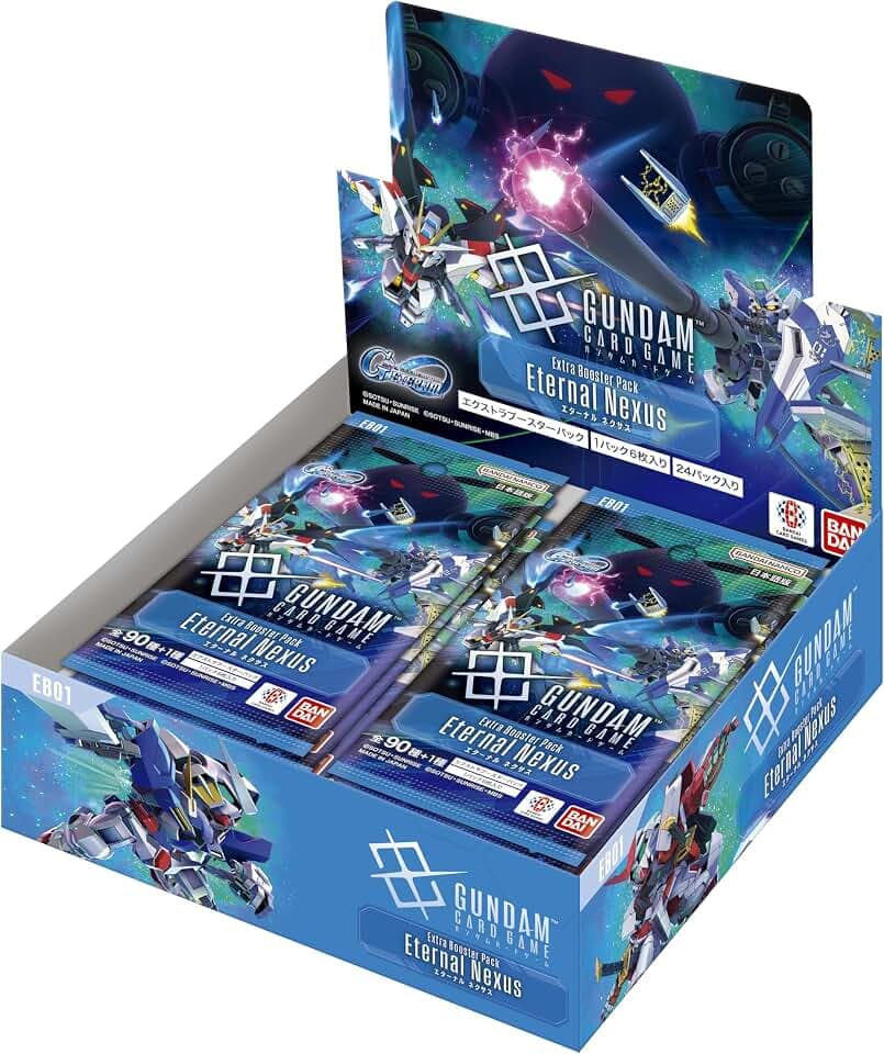 Bandai Gundam Card Game Extra Booster SD Gundam G Generation Eternal Nexus EB01 (Box) 24 Pack