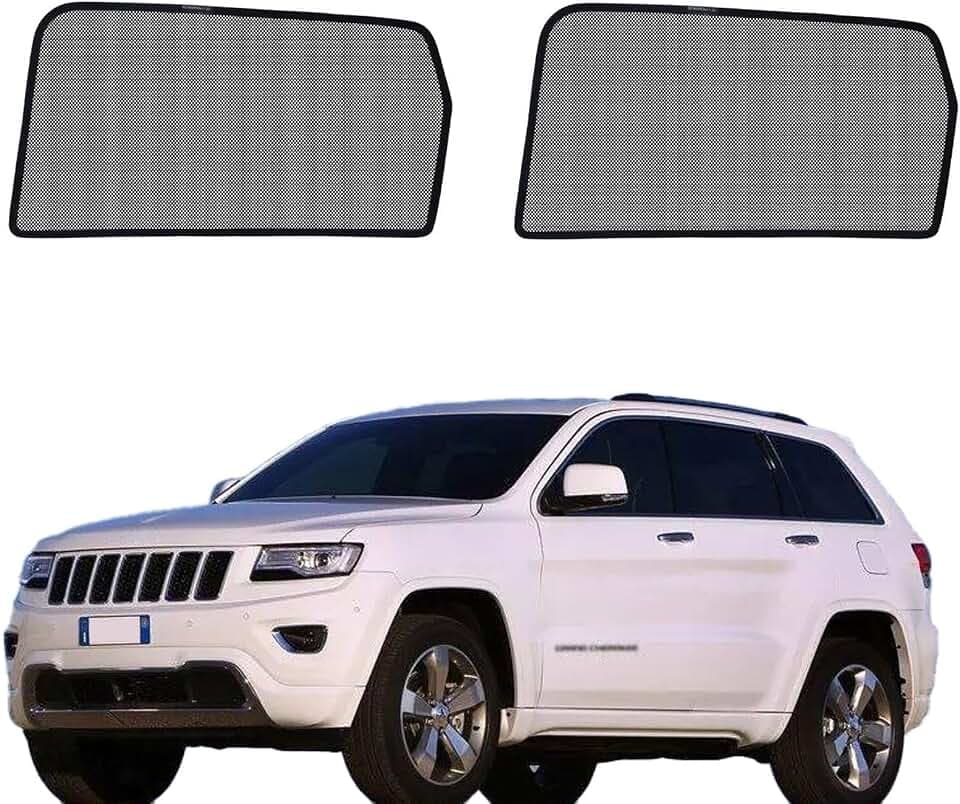 Grand Cherokee（2021-2026） Mesh Car Window Shades - Side Curtains for Baby