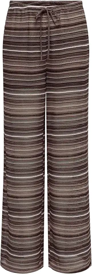ONLY Damen Onlsandy Wide Tie String Pants JRS