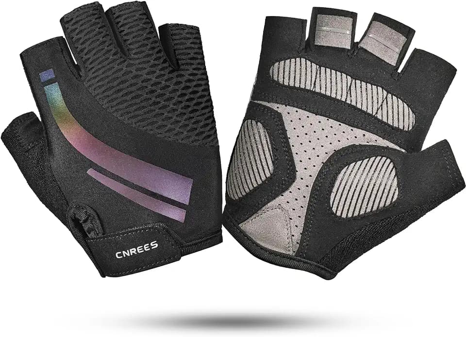 Kids Cycling Gloves for Boys and Girls,Half-Finger Glove with Padded