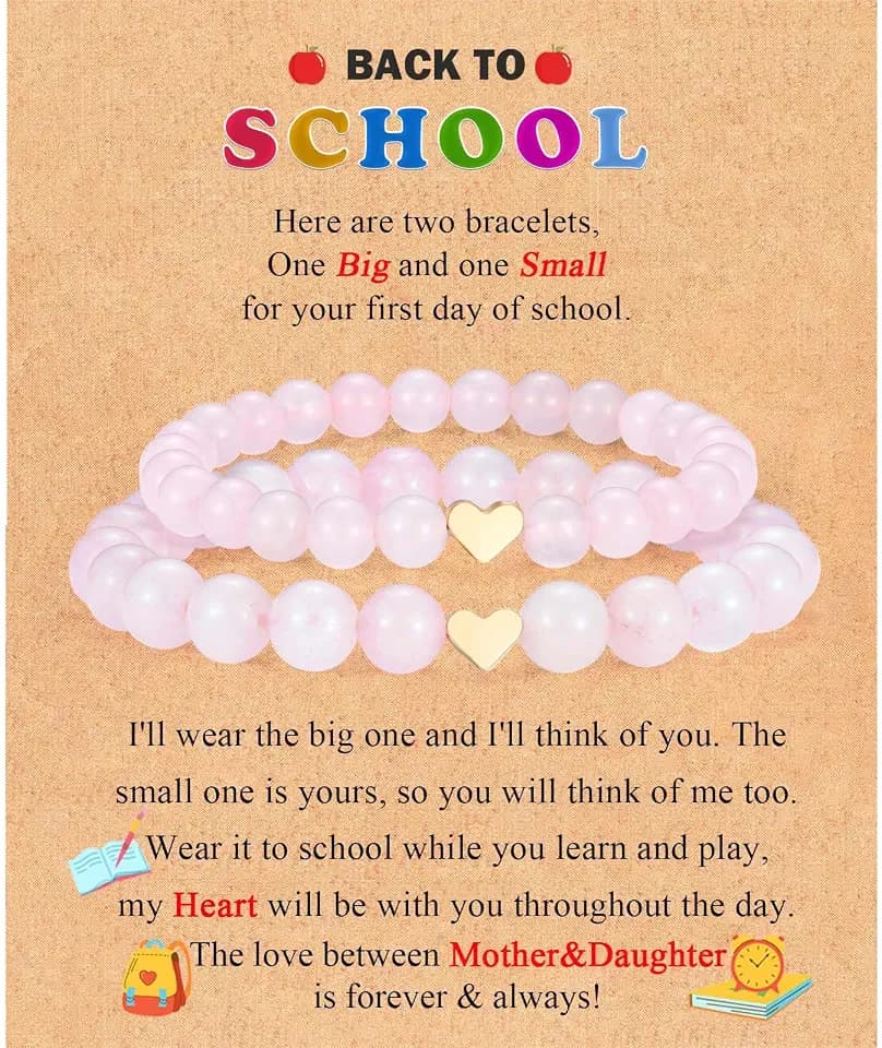 Mother and Daughter Mommy and Me Bracelets Gifts for Girls Women