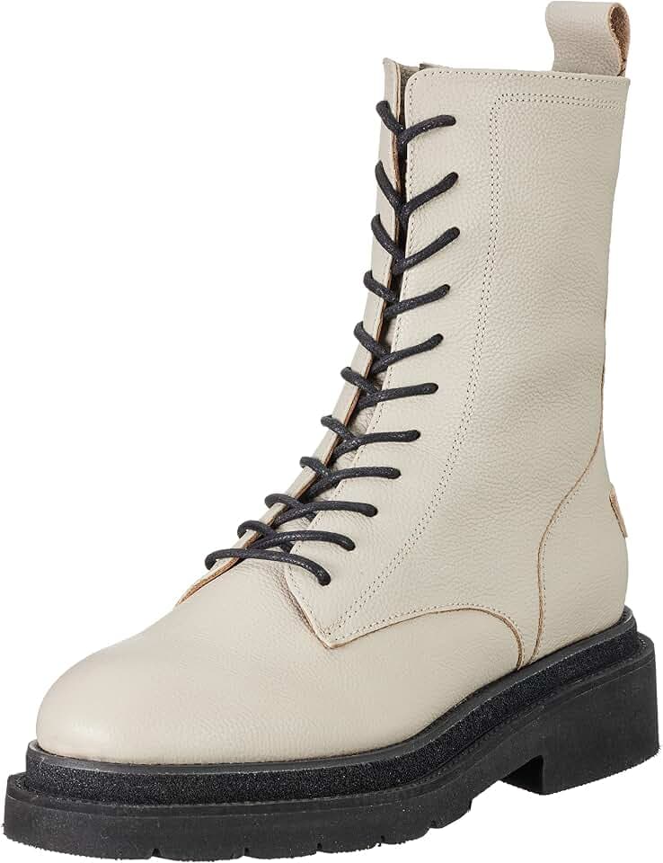 Shabbies Damen Shs1265 Ankle Boot Lace Up Grain LeatherAnkle Boot