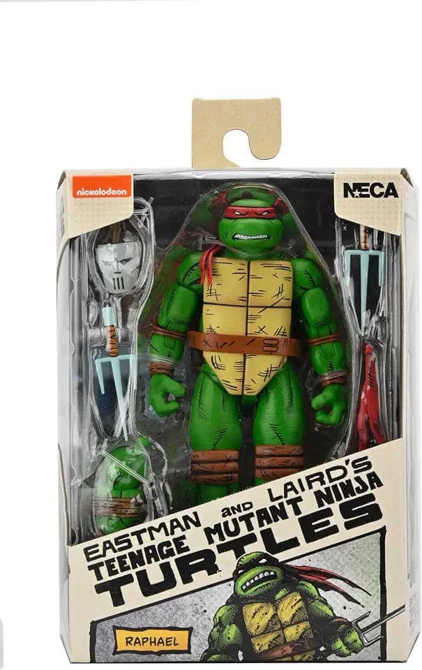 NECA - Teenage Mutant Ninja Turtles (Mirage Comics) – 7" Scale Action Figures - Raphael