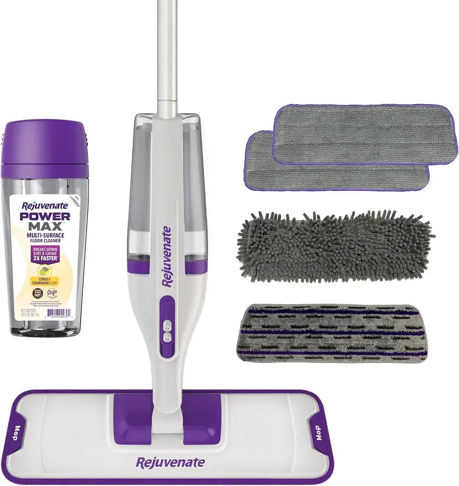 Rejuvenate PowerMax Multi-Surface Spray Mop for Floor Cleaning, 1 Count