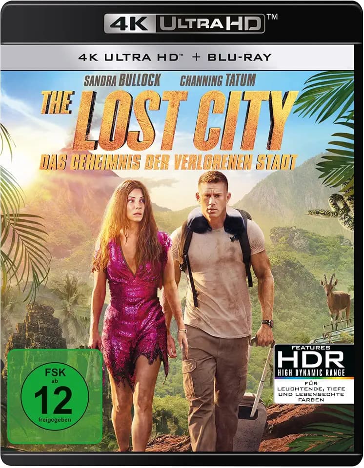 The Lost City - Das Geheimnis der verlorenen Stadt [4K Ultra HD] + [Blu-ray]