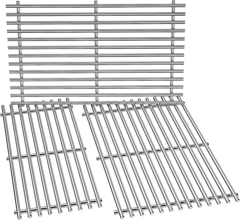 Stanbroil Cooking Grate for Weber Summit 600 Grill with Smoker Box, 3 Pack