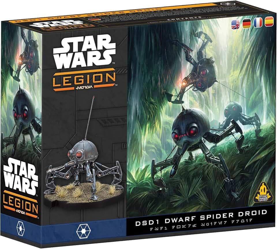 Asmodee, Star Wars: Legion – DSD1 Dwarf Spider Droid, Tabletop-Erweiterung