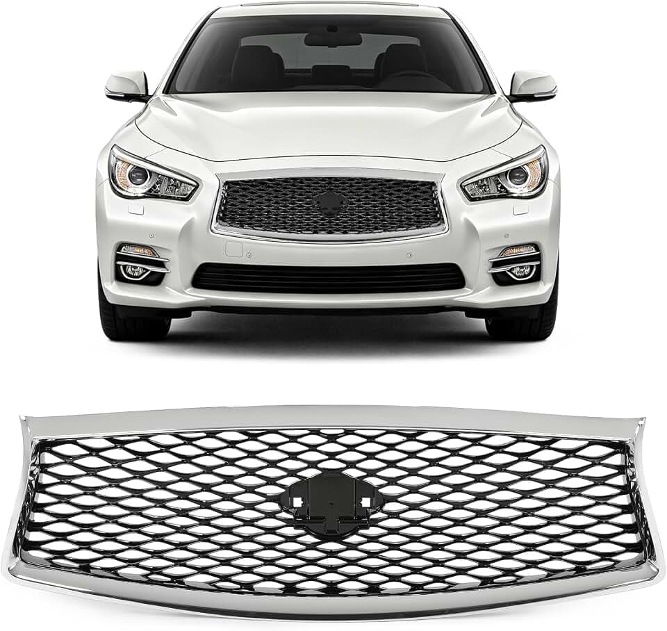 ALMULOO Grille Compatible with Infiniti Q50 All Model