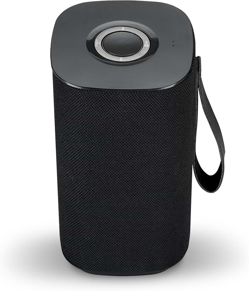 iLive Portable Bluetooth Speaker with 20W Stereo Sound & Carry Handle