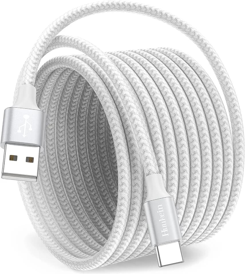 USB C Cable 15ft, Long USB A to USB C Fast Charging, USBC Charger Cord