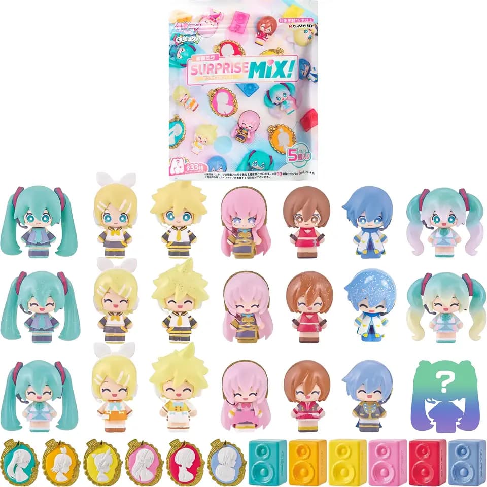 Hamee RE-Ment Blind Box - Kujipon! Hatsune Miku Surprise Mix - 1 Pc.
