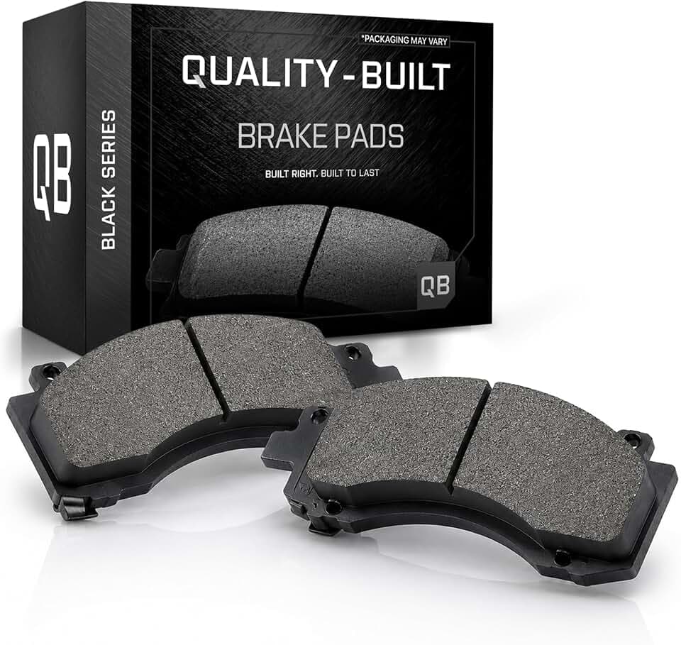 QUALITY-BUILT Black Series Semi-Met Front Brake Pads w/Hardware BP1047M