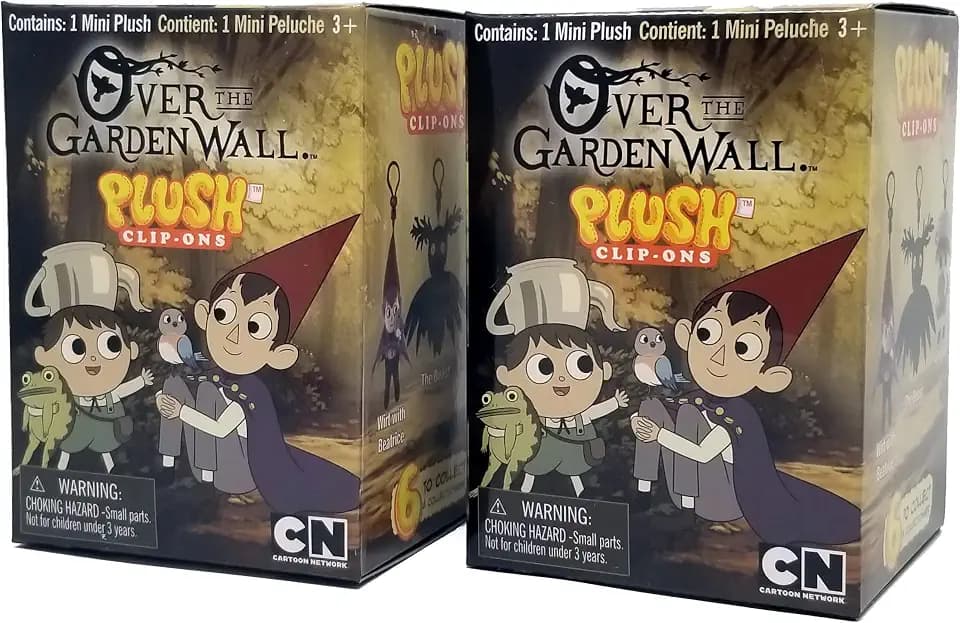 Over the Garden Wall Plush Key Chain Clip Mystery Blind Box Set of 2