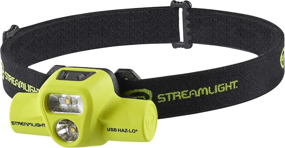 Streamlight 61463 USB HAZ-LO 250-Lumen Intrinsically Safe Headlamp with