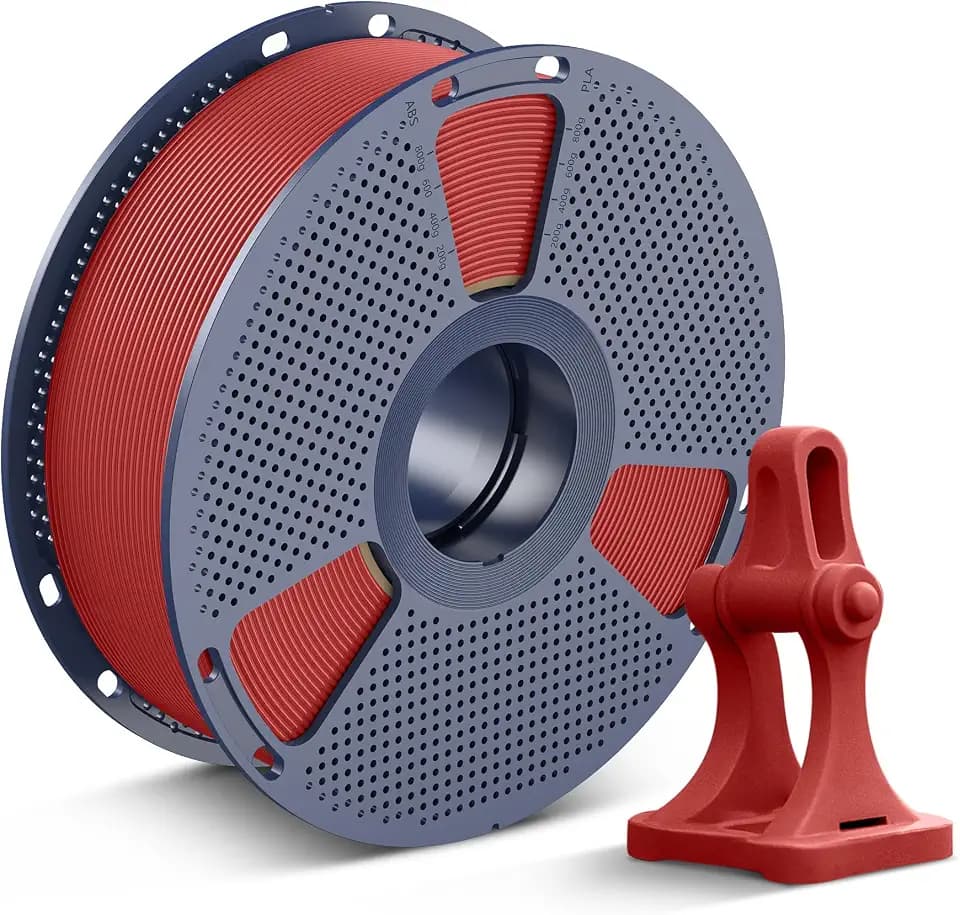 SUNLU High Speed PLA+2.0 Rot Filament 1.75mm, PLA Plus 2.0 Filament