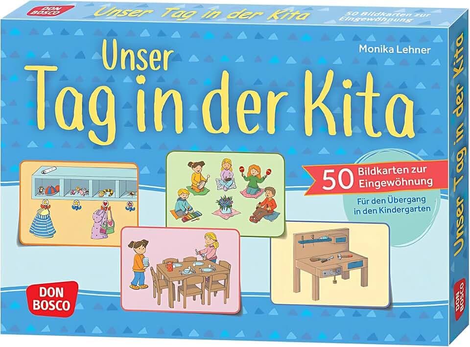 Unser Tag in der Kita: 50 Bildkarten zur Eingewöhnung. Für den Übergang in den Kindergarten. Signalkarten, die die Kita-Organisation und den ... in der Kita gestalten und strukturieren)