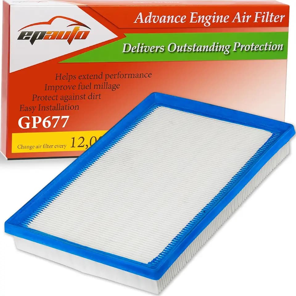 EPAuto GP677 (CA10677) Engine Air Filter Replacement for Toyota and Lexus