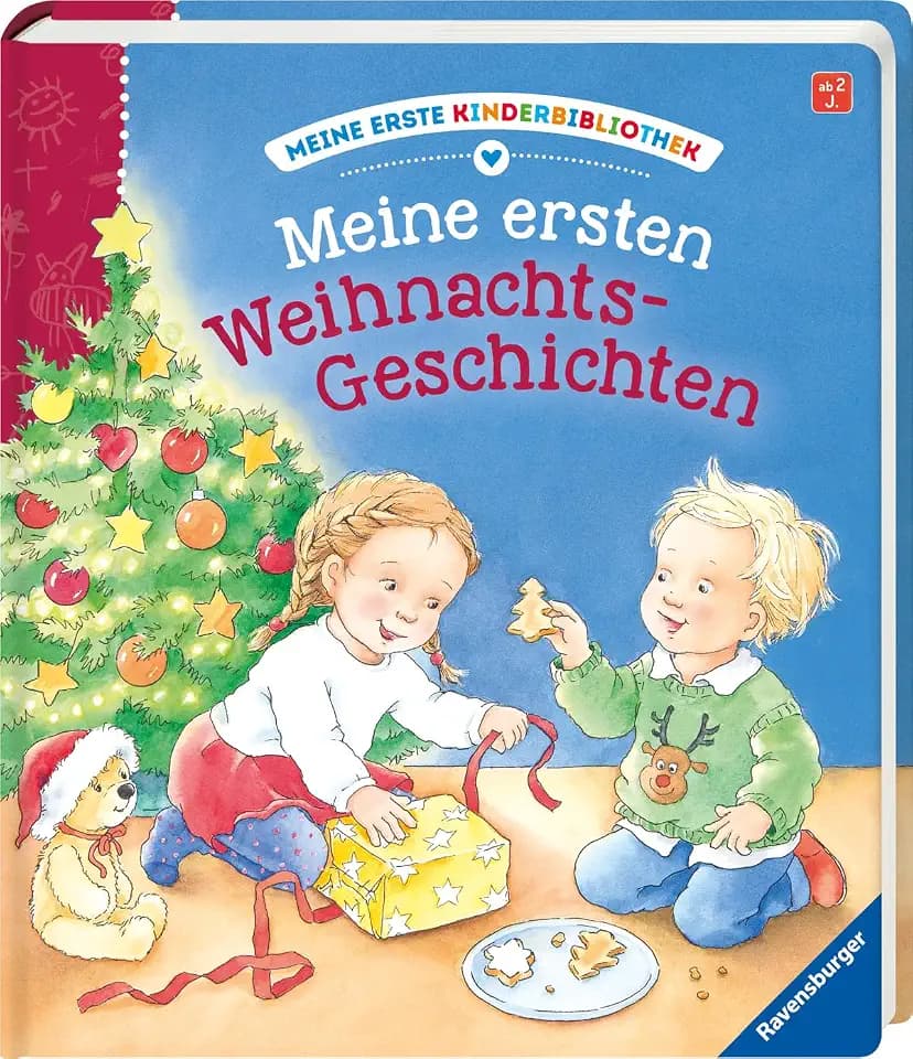 Meine ersten Weihnachts-Geschichten, Weihnachtsbuch, Buch für Kinder ab 2 Jahre (Meine erste Kinderbibliothek)