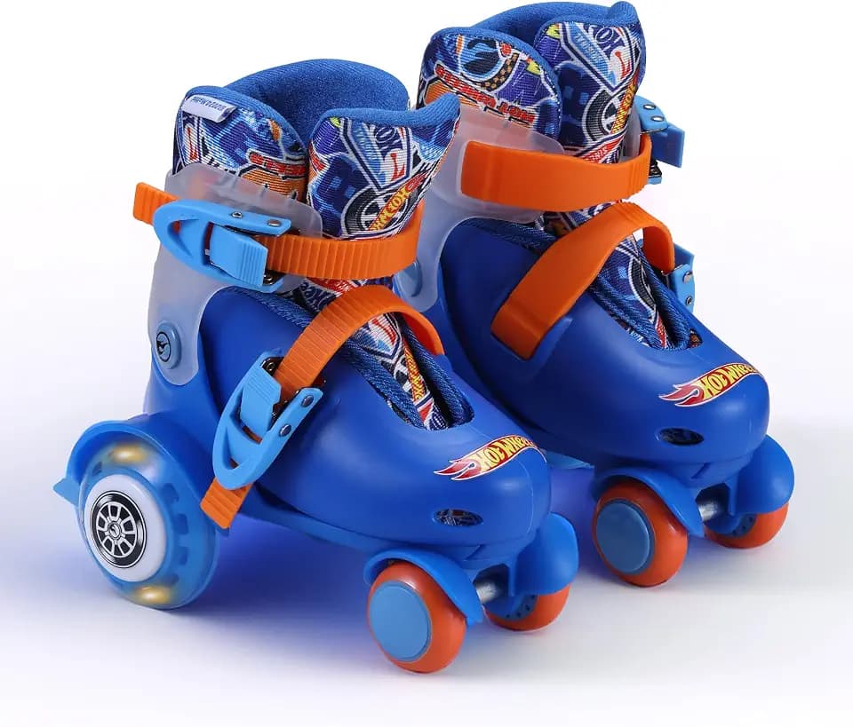 Trainer Skates for Kids, Light Up LED Wheels, Adjustable