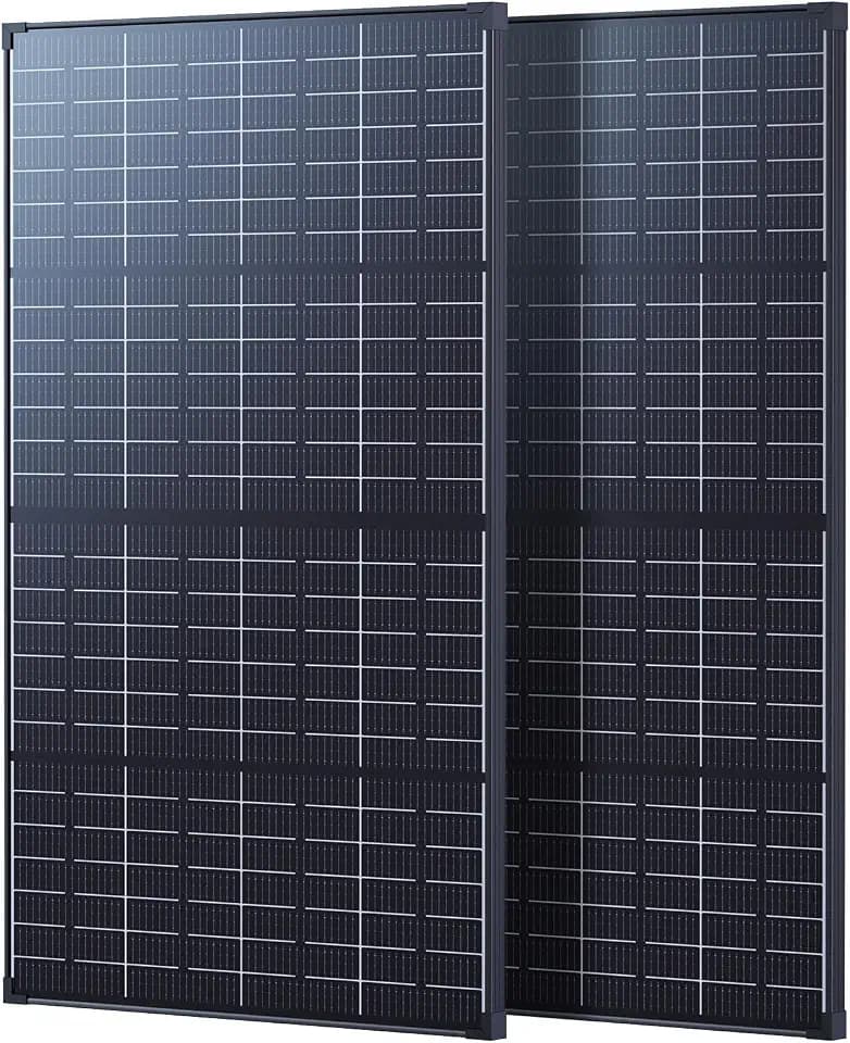 430W(2x215W) 4-Modules Anti-Shading Bifacial Solar Panels