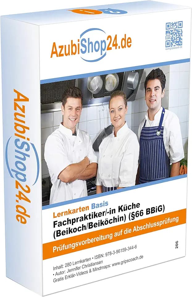 Lernkarten Fachpraktiker /in Küche Prüfung Prüfungsvorbereitung: Prüfung Fachpraktiker /in Küche Prüfungsvorbereitung Ausbildung
