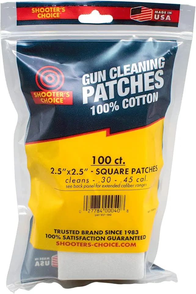 Shooter's Choice Cleaning Patches (Select Your Size)