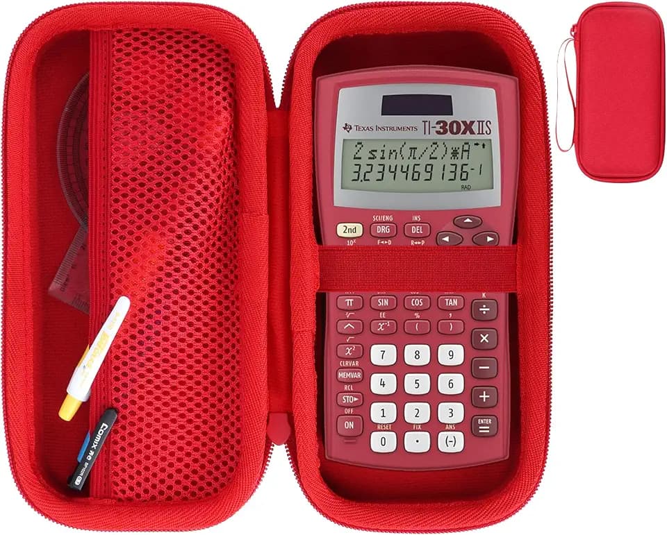 RIYADAone Case for Texas Instruments TI-30XIIS TI-30XS TI-30Xa Calculator