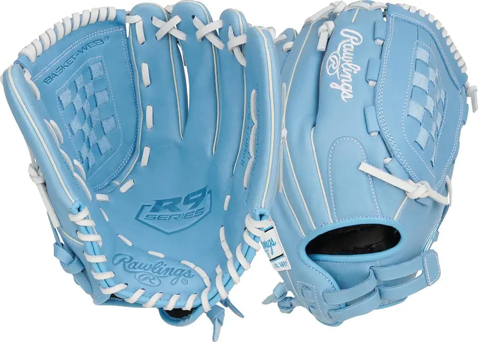 Rawlings R9 Fastpitch Softball Gloves | Multiple Sizes & Colors
