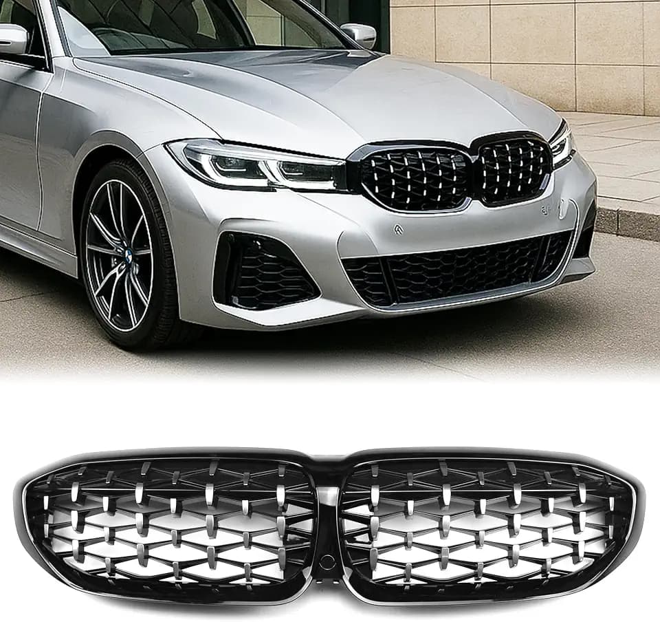 G20 Black Kidney Grill for BMW 2019-2022 3 Series G20 330i 340i